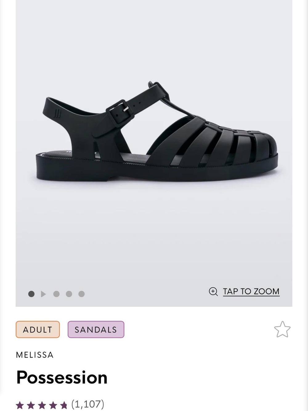 Melissa possession jellies